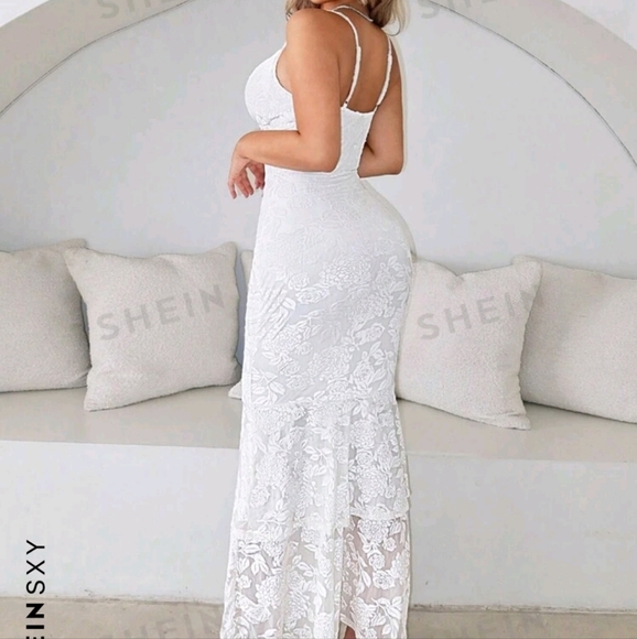 Shein White Dress - Picture 3 of 4
